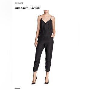Parker silk jumpsuit - pristine condition - size S